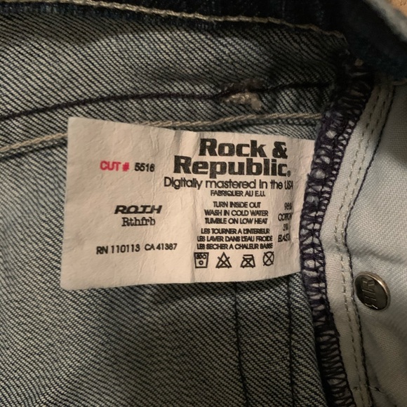 Rock & Republic jeans 24 nice wash - Picture 4 of 8